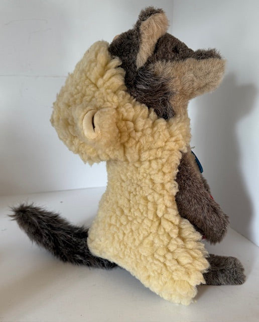 "Trust Me" 1982 Dakin Vtg Wolf in Sheep's Clothing Plush Stuffed Animal Toy