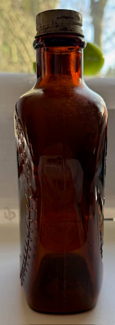 Log Cabin Syrup Jug - Benjamin Franklin