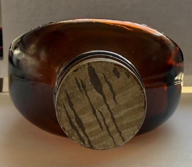 Log Cabin Syrup Jug - Benjamin Franklin