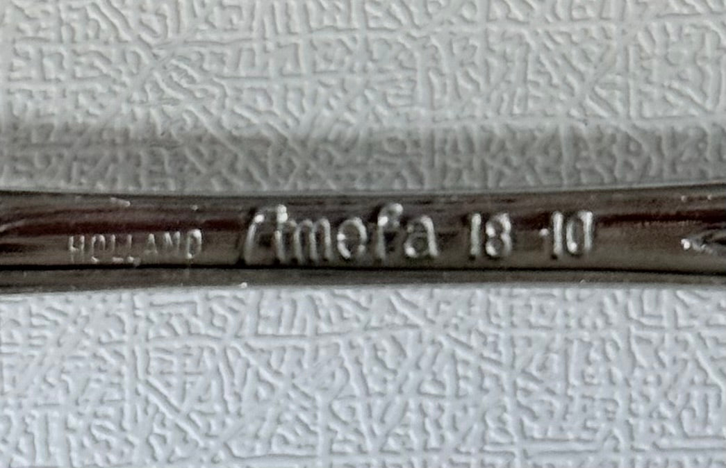 Amefa 18-10 Stainless Holland Pickle Fork