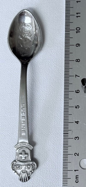 Rolex Lucerne Souvenir Collectible 4.5” Spoon Bucherer of Switzerland, Lucerne