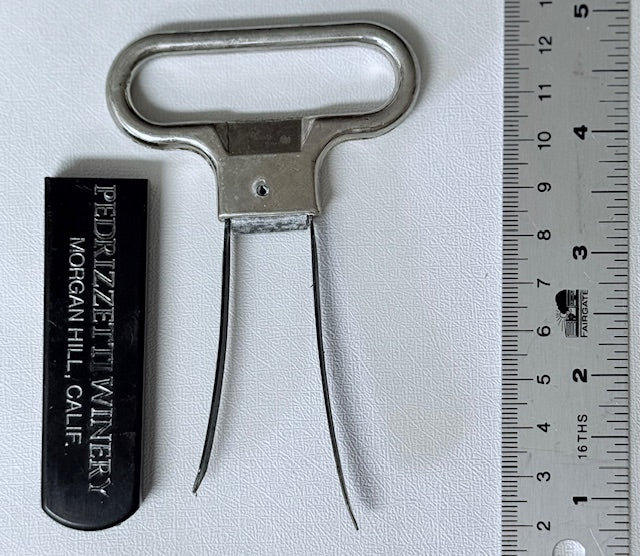 Vtg Wine Bottle Opener - Pedrizetti Winery
