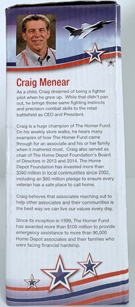 Craig Menear Bobblehead NIB