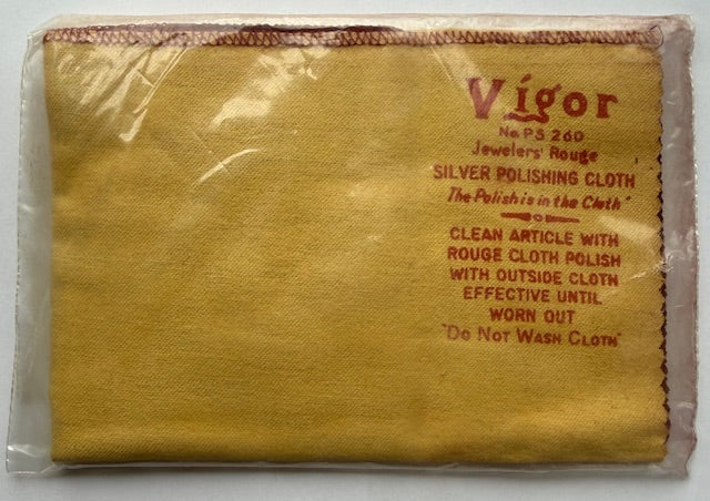 Vintage Vigor Jewelry Rouge Polishing Cloth No. PS260 - NIP