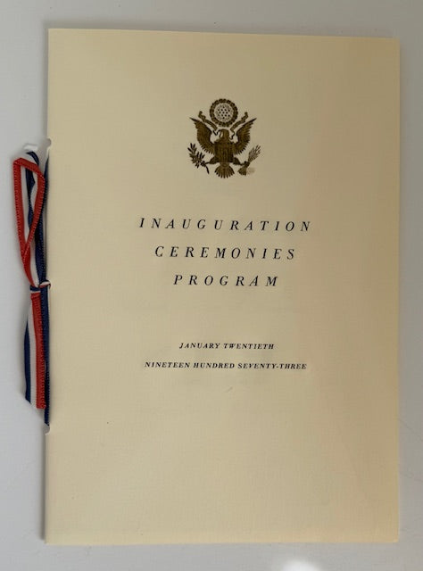 1973 Richard Nixon Congressional Inaugural Invitation Set #2531