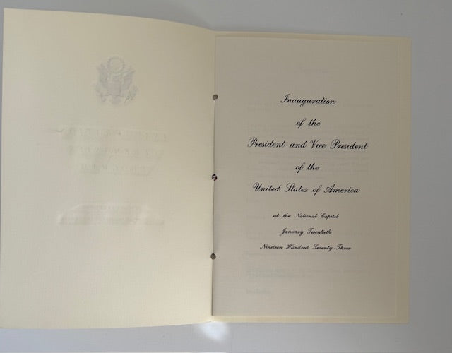 1973 Richard Nixon Congressional Inaugural Invitation Set #2531