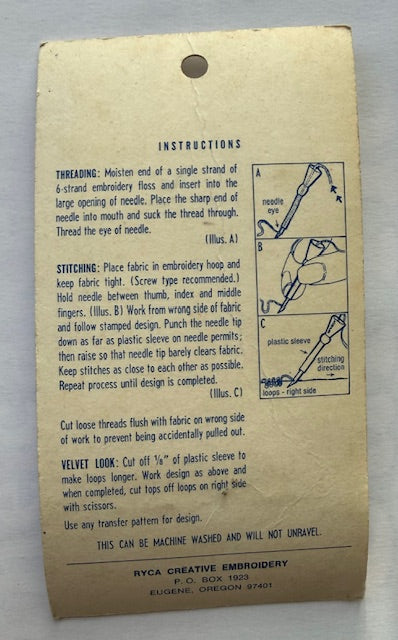 Russian Needle - New in original package - Never opened