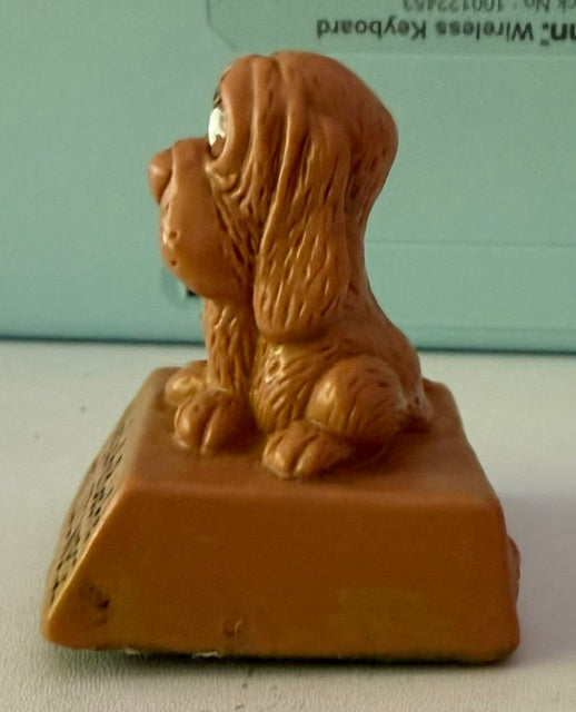 Vintage Basset Hound figurine "Nothing is as Bad as it Seems...  It's Worse