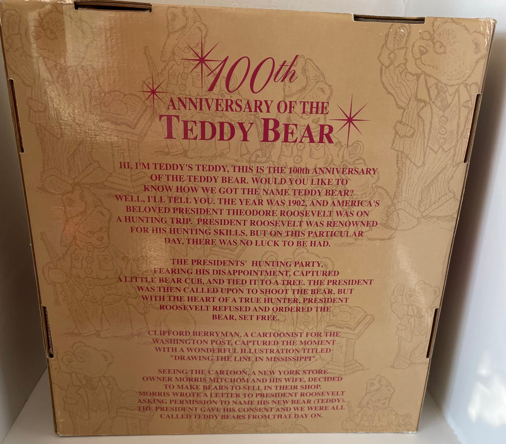 100th Anniversary Of The Teddy Bear, Teddy Roosevelt Special Edition, Dan Dee