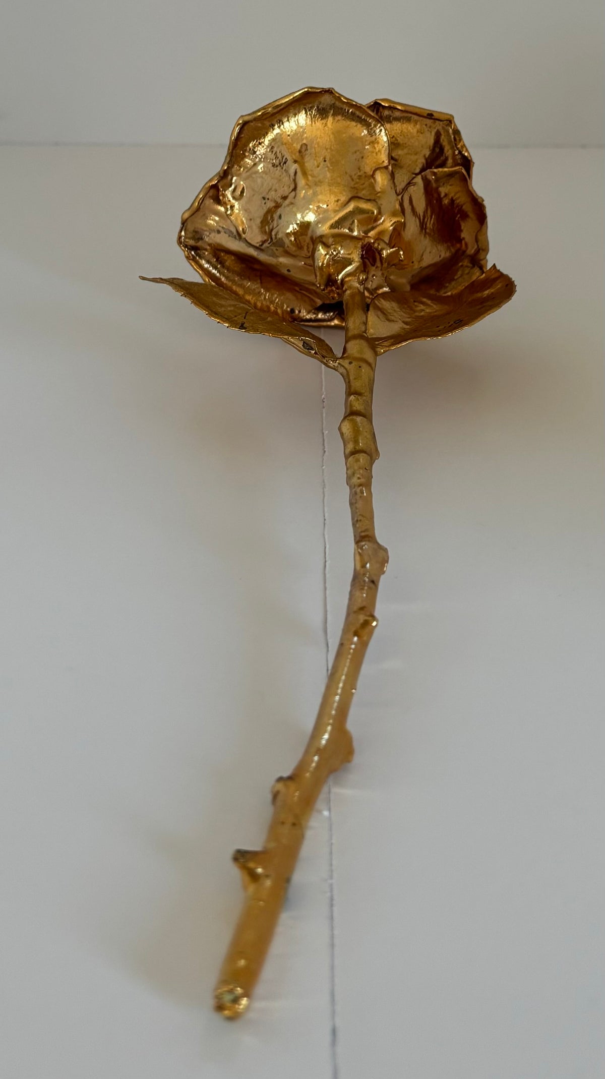 24 Karat Gold Dipped Rose Gift For Anniversary, Birthday Etc.