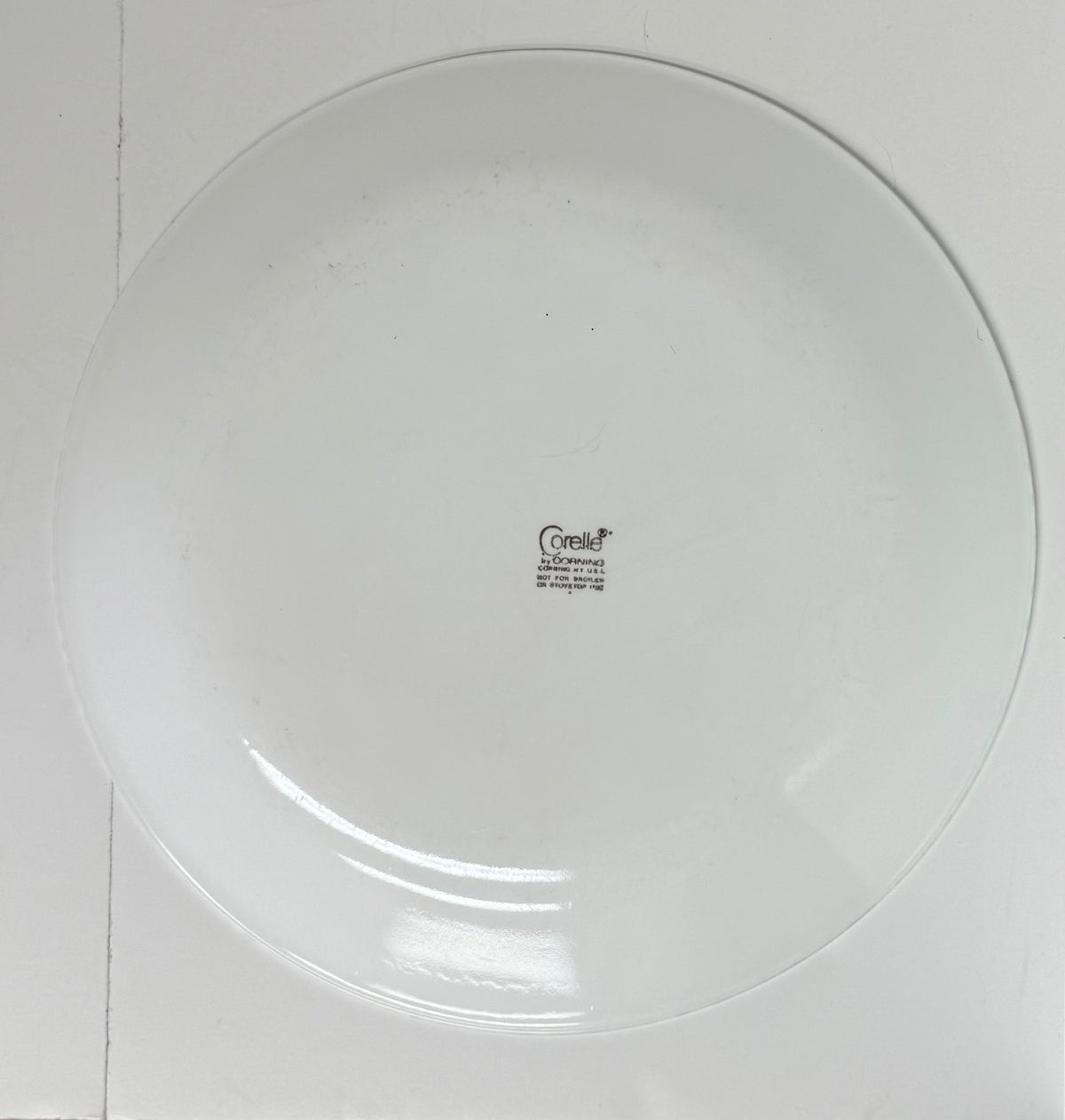 Corelle Strawberry Sundae pattern plate, gently used, 1 owner