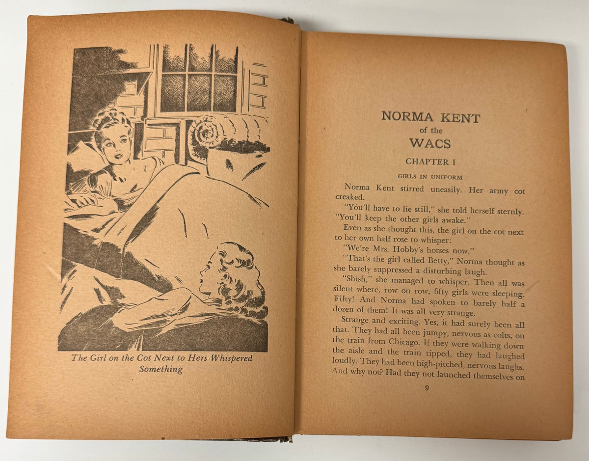 Norma Kent of the Wacs by Roy Snell  1st Ed 1943 HC Whitman HC ID:90766