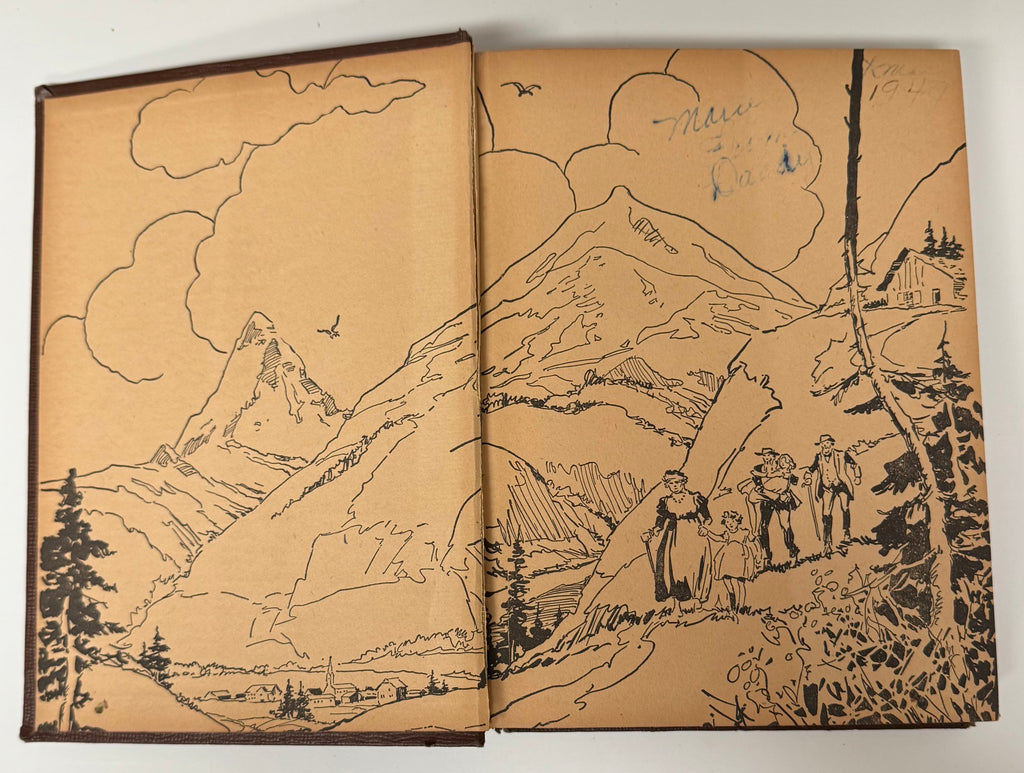 RARE! 1944 HEIDI by Johanna Spyri HC Book, Whitman Pub