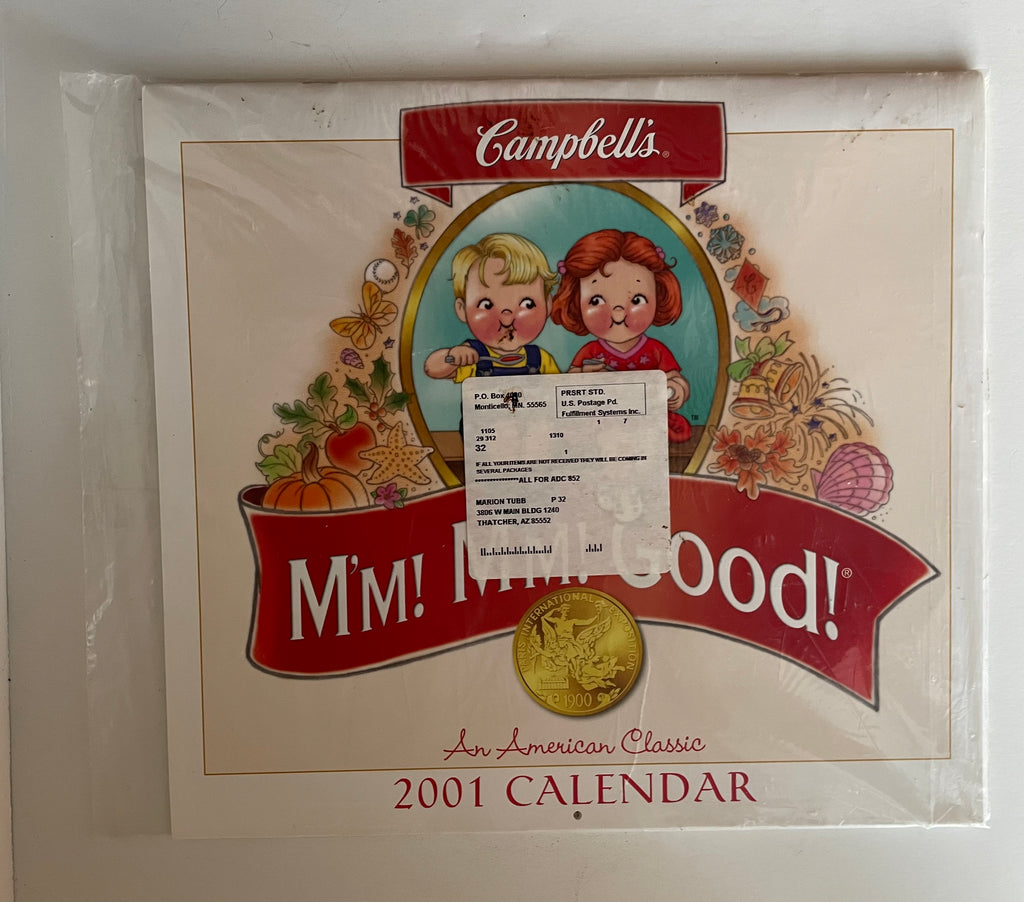 Campbell Soup Calender 2001