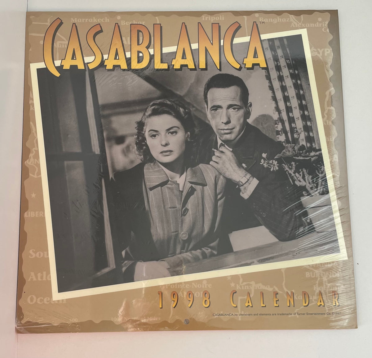Casablanca (Bogart and Bergman) 1998 Calendar NEW