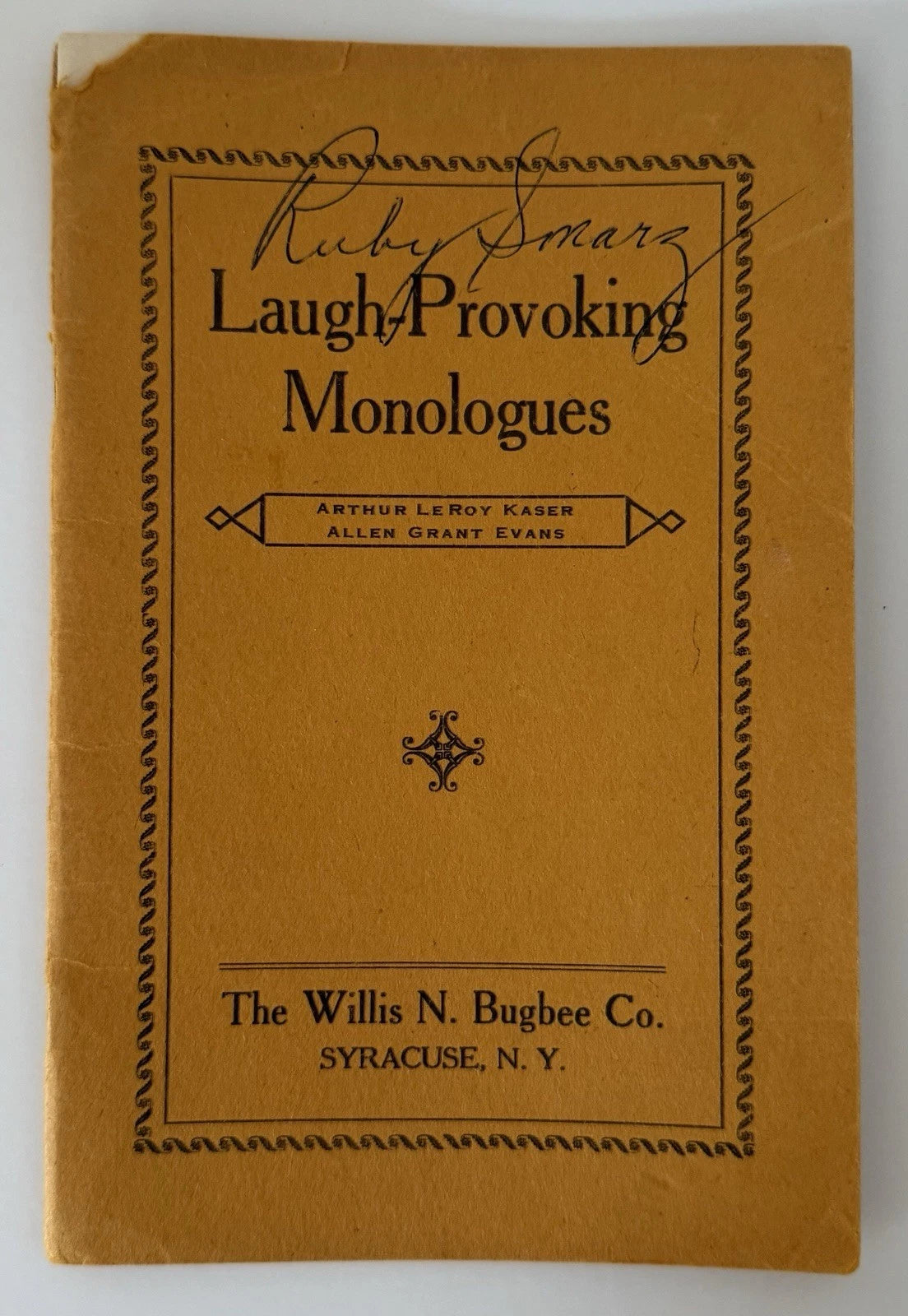 Laugh Provoking Monologues, 1929