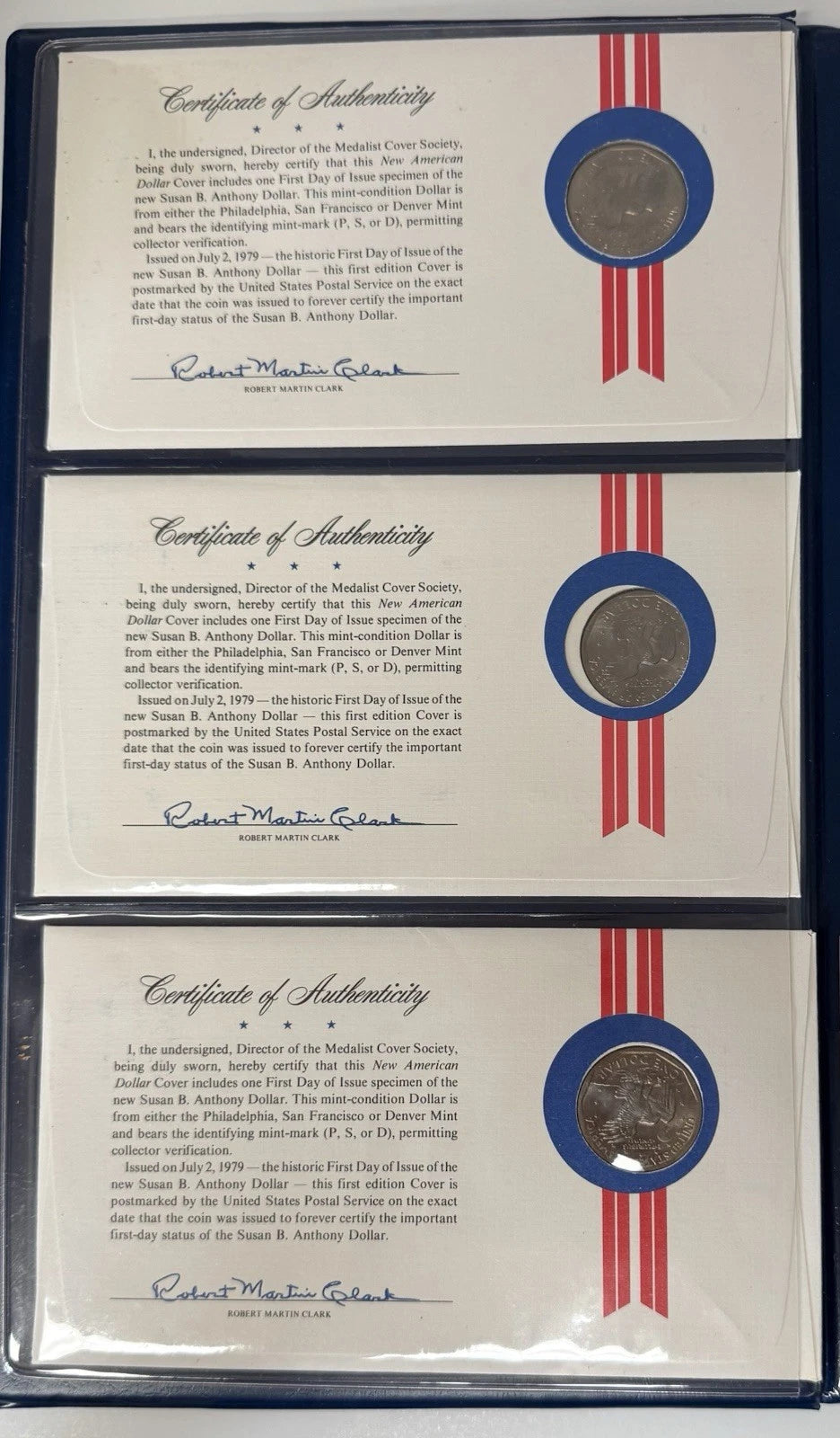 New American Dollars First Day Covers -T10