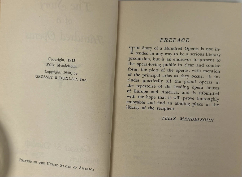 The Story of a Hundred Operas
