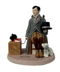 Norman Rockwell figurine Danbury Mint 12 porcelain sculpture Self Portrait photo