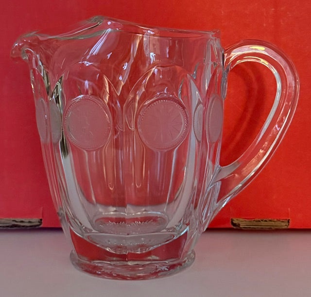 Fostoria 'Coin Glass' Clear Heavy 32 oz Water Pitcher