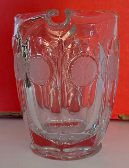 Fostoria 'Coin Glass' Clear Heavy 32 oz Water Pitcher